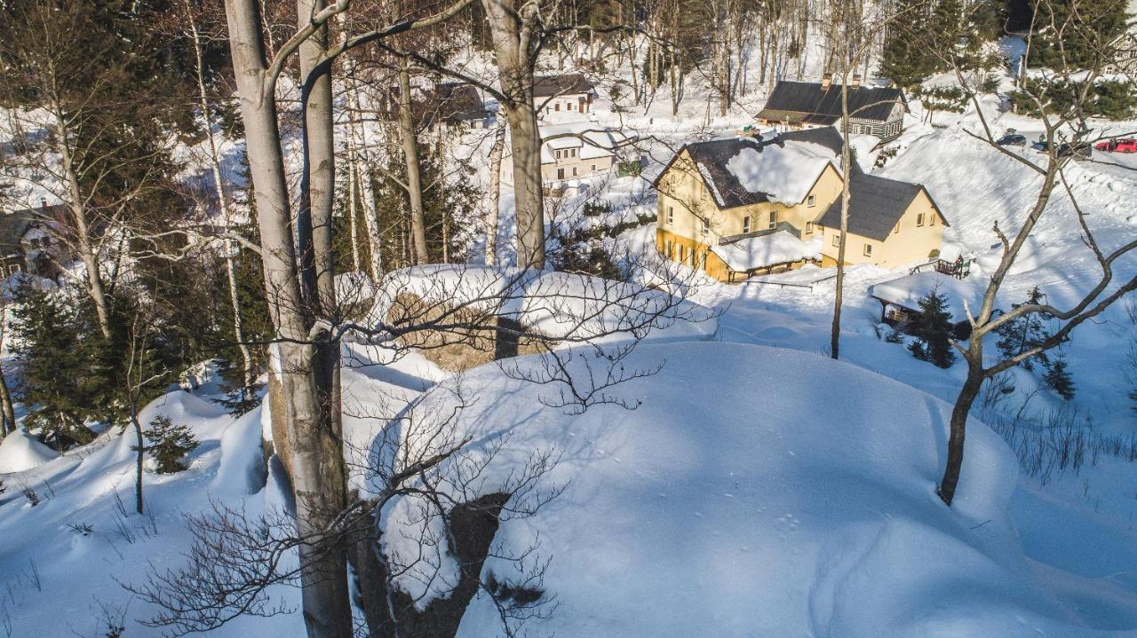 Pension Pod Vlekem Janov nad Nisou Dış mekan fotoğraf